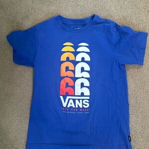 Boys Vans t shirt size 6